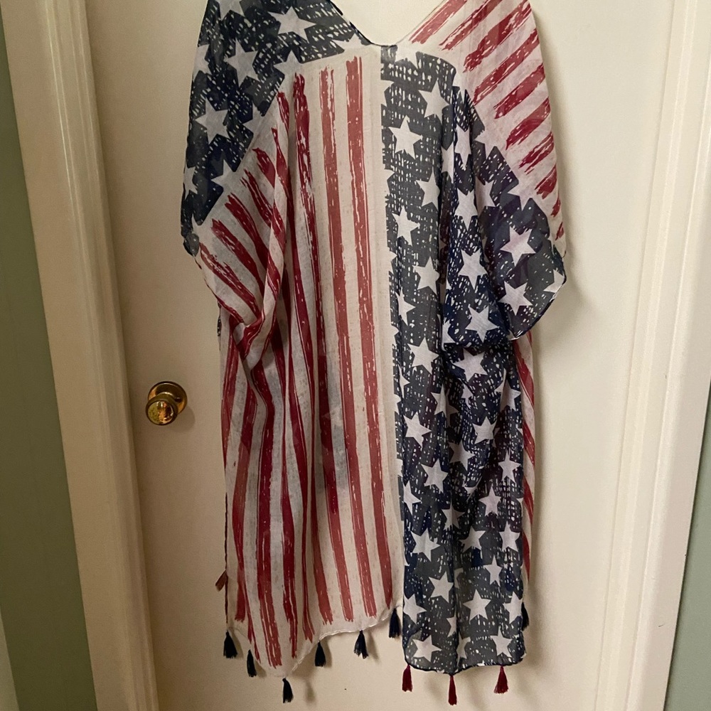 Flag style Kimono